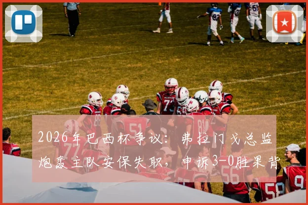 2026年巴西杯争议:弗拉门戈总监炮轰主队安保失职,申诉3-0胜果背后真相与判罚依据解析